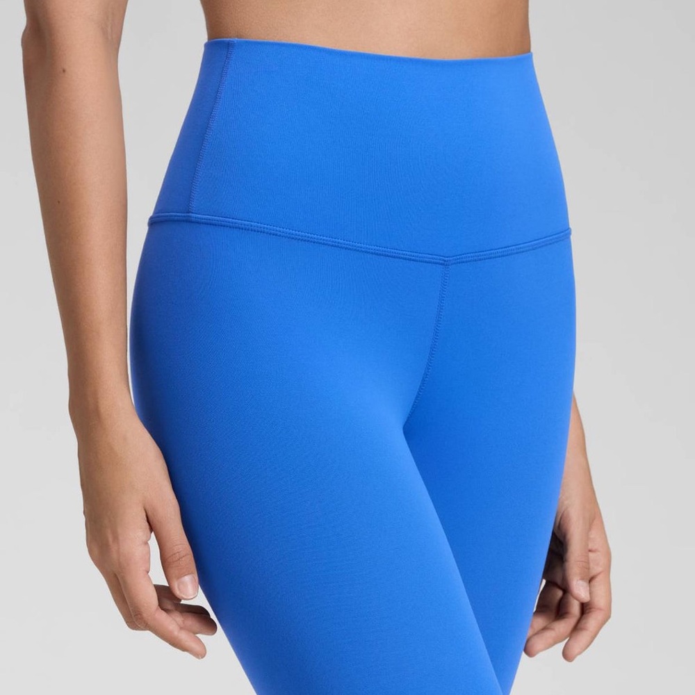 CRZ YOGA Waves Blue Butterluxe Origin Leggings 25” Inseam